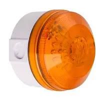 BEACON, AMBER, CONTINUOUS/FLASHING, 280V LED195-05WH-01