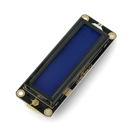 DFRobot Gravity - 2x16 I2C LCD display - blue DFR-12361 6959420913428