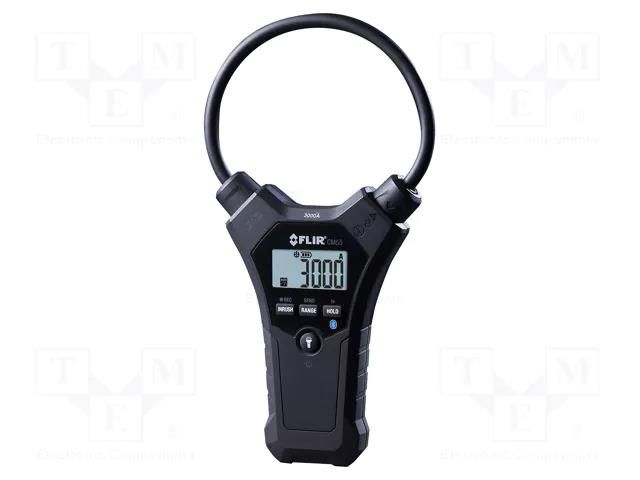 Meter: ammeter; digital,pincers type; LCD; (3000); Øcable: 60mm FLIR SYSTEMS AB CM55