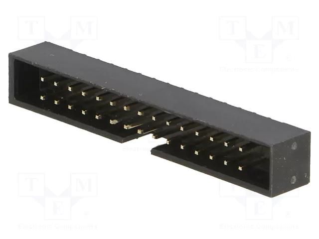 Connector: IDC; socket; male; PIN: 30; straight; THT; 2mm; 2x15; black AMPHENOL COMMUNICATIONS SOLUTIONS T823-130A1S100HEU