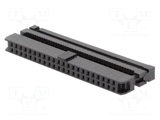 Connector: IDC; plug; female; PIN: 44; IDC; for ribbon cable; 2mm CONNFLY DS1017-44MA2