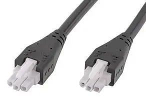 CABLE ASSY, 3P RCPT-RCPT, 1M 215330-0310