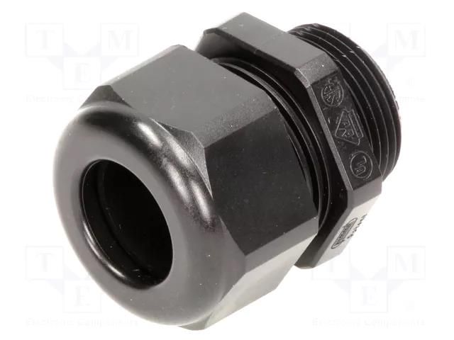 Gland; M25; IP68; 13÷18mm; thermoplastic; black HARTING 19000005193