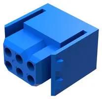 RECT PWR CONN, RCPT, 6POS, THT PLB06F300A1/AA