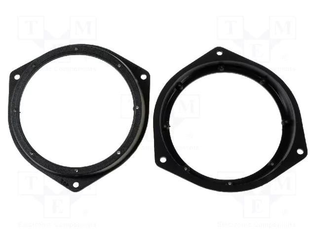 Speaker frame; 120mm; Opel; Opel Astra G 1998->; 2pcs. 4CARMEDIA RAM-20.434.2/K