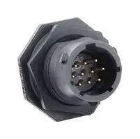 CIRCULAR CONN, RCPT, 10POS, PCB UTSX712D10P