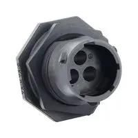 CIRCULAR CONN, RCPT, 3POS, CRIMP UTSX7142G1P