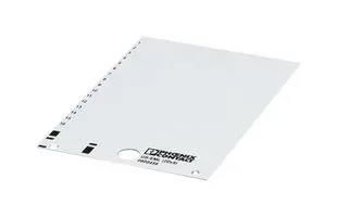 LABEL, POLYESTER, WHITE, 8MM X 20MM US-EML (20X8)