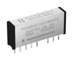 REED RELAY, DPDT, 12V, THT 107-2-C-12/3D