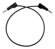 STACKABLE 4MM BANANA PLUG, BLK, 1.52M BU-P4911B-60-0