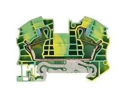 TERMINAL BLOCK, DIN RAIL, PE, 20-4AWG 8WH6000-0CK07