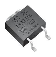 RES, 1R, 1%, 25W, THICK FILM, TO-252 PWR163S-25-1R00FE