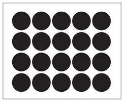 LABEL, PAPER, BLACK, 25MM MP010415