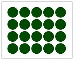 LABEL, PAPER, GREEN, 25MM MP010417