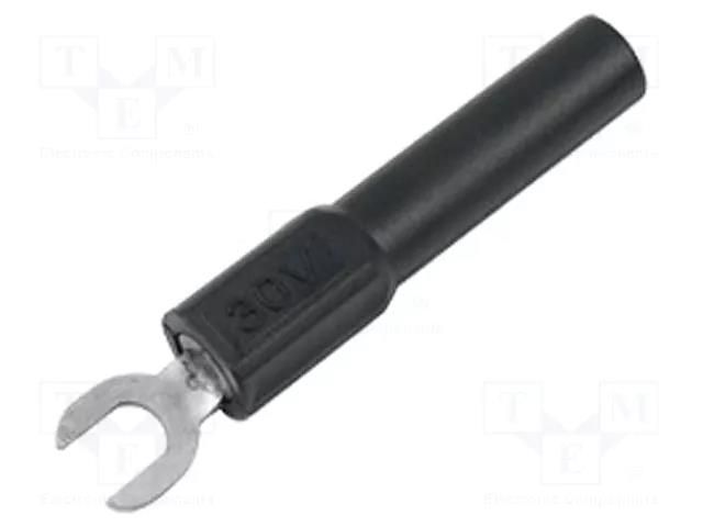 Adapter; black; 60VDC; 36A; 43mm; Insulation: polyamide AXIOMET RDA-S4-W2-B