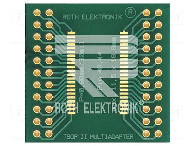 Board: universal; double sided,multiadapter; W: 72.6mm; L: 76.2mm ROTH ELEKTRONIK GMBH RE900-05