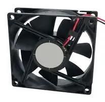 DC AXIAL FAN, BALL, 40CFM, 0.28A, 5V OD8025-05HB