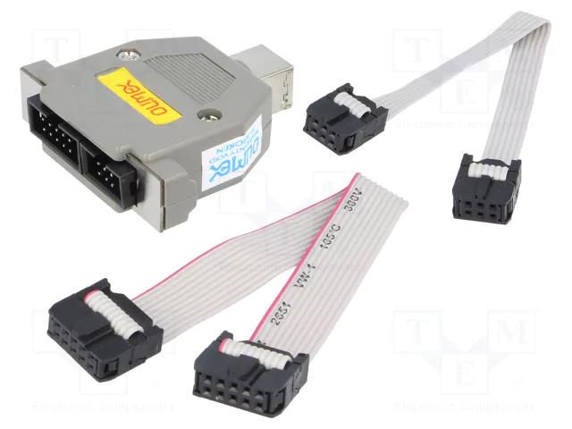 Programmer: microcontrollers; AVR; USB; ISP x2,USB B; 45x30mm OLIMEX AVR-ISP500