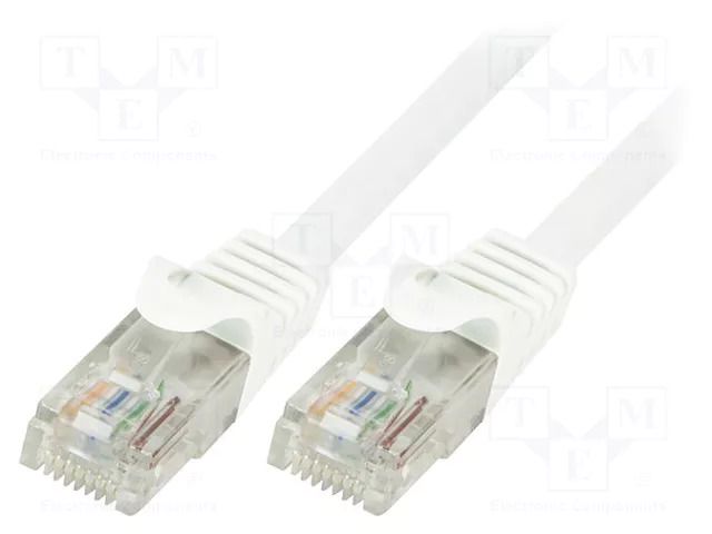 Patch cord; U/UTP; Cat: 6; RJ45 plug,both sides; stranded; CCA; 2m LOGILINK CP2051U