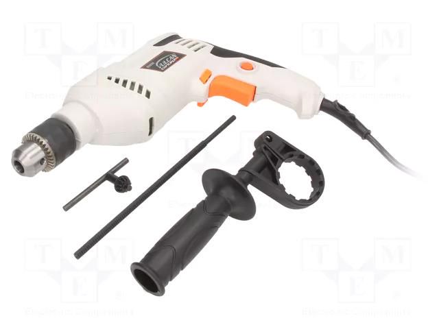 Percussion drill; 800W; 13mm; 0÷3000rpm; 230VAC VULCAN CONCEPT VLC-ID-800