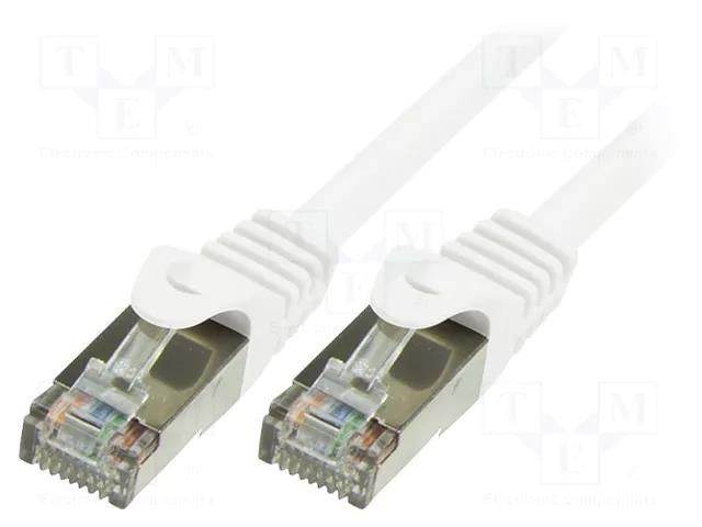 Patch cord; RJ45 plug,both sides; F/UTP; 6; stranded; CCA; PVC LOGILINK CP2021S