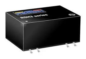 DC-DC CONVERTER, 24V, 0.125A RSH3-2424S/H2