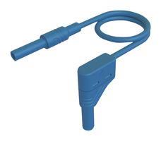 TEST LEAD, 4MM R/A PLUG TO SKT, BLUE, 1M 934048102