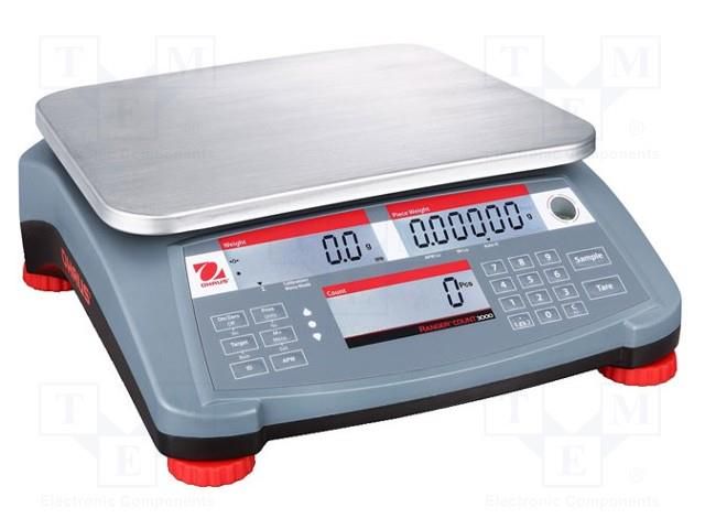 Scales; electronic,counting,precision; Scale max.load: 30kg OHAUS OHS-RC31P30