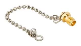 CAP W/ CHAIN, SMA FEMALE 132348
