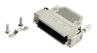 D SUB BACKSHELL, 180DEG, DB, NYLON 165X10159XE