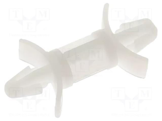Assembly stud; polyamide; L: 12.7mm; latch/latch; Ø2: 4mm; Ø1: 4mm ESSENTRA RI-DLCBS-3-8-01
