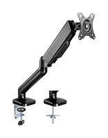 MONITOR ARM, GAS SPRING, SINGLE, BLACK MP010430