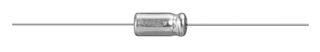 ALUMINUM ELECTROLYTIC CAPACITOR 10UF, 25V, +75, -10%, AXIAL TE1204