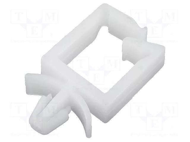 Snap handle; polyamide; natural; Cable P-clips ESSENTRA RI-LWS-A-2-01