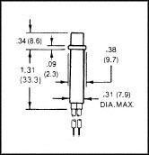 LAMP, INDICATOR, NEON, RED, 125V 2150QA1.