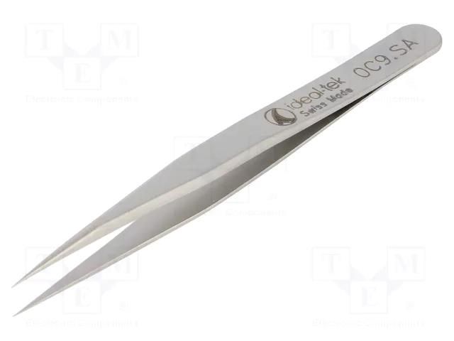 Tweezers; 90mm; for precision works; max.925°C IDEAL-TEK IDL-0C9.SA.0