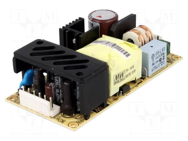 Power supply: switching; open; 73W; 127÷370VDC; 90÷264VAC; OUT: 2 MEAN WELL RPD-75B