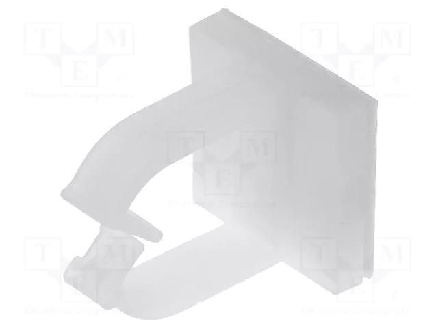 Snap handle; polyamide; natural; Cable P-clips ESSENTRA RI-MWSEB-6-01