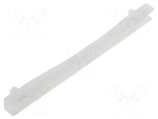 PCB guide; polyamide; natural; A: 76.2mm; UL94V-2; B: 63.5mm ESSENTRA RI-RCG-1