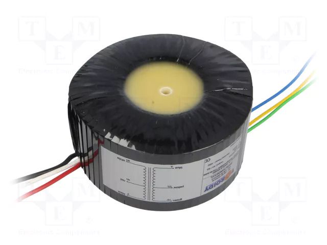 Transformer: speaker; 40VA; Ø115x65mm; 0.01÷56kHz; 100mA TOROIDY TTG-EL34SE