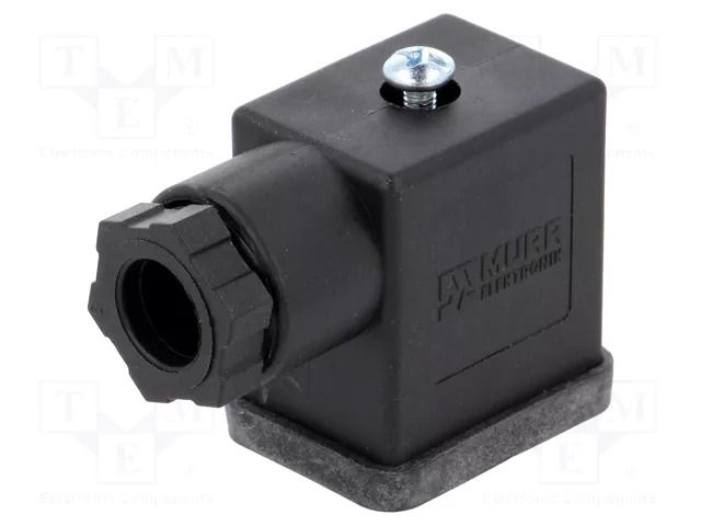 Connector: valve connector; plug; form B; 11mm; female; PIN: 3; 230V MURRELEKTRONIK 7000-30005-0000000