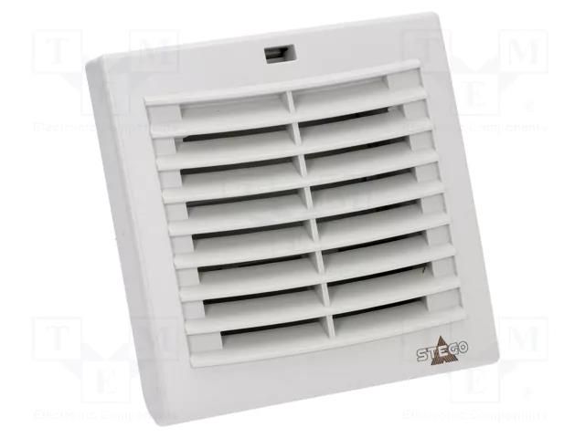 Guard; plastic; Cutout: 124x124mm; D: 35mm; IP54; UL94V-0; FPI 118 STEGO 11871.0-00