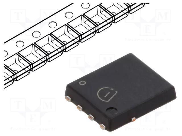 Transistor: N-MOSFET; unipolar; 80V; 23A; 32W; PG-TDSON-8 INFINEON TECHNOLOGIES BSC340N08NS3GATMA1