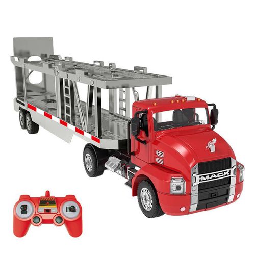 Remote-controlled truck 1:26 Double Eagle (red) (Car Transporter) E583-003, Double Eagle E583-003