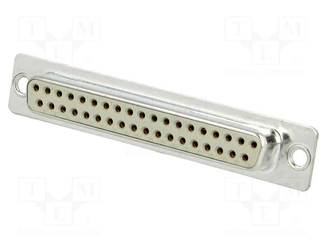 Connector: D-Sub; PIN: 37; plug; female; for cable; straight HARTING 09670374715