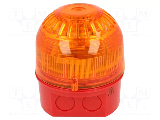 Signaller: lighting-sound; 110/230VAC; siren,blinking light; LED KLAXON SIGNALS PSS-0096