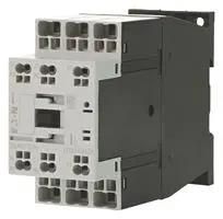 CONTACTOR, 3PST-NO, 27VDC, DIN/PANEL DILM25-11(RDC24)-PI