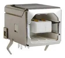 USB CONN, 2.0, B R/A RCPT, 4POS, PCB SS-52300-001