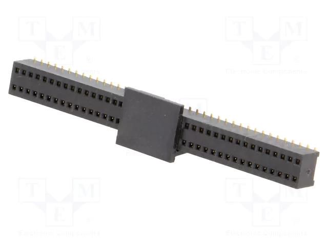 Connector: pin strips; socket; female; PIN: 80; straight; SMT; 2x40 CONNFLY DS1065-10-2X40S8BS