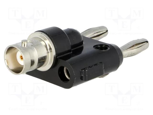 Adapter; banana 4mm plug x2,BNC socket; 500V FLUKE FLK-BP880